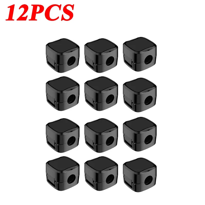 Magnetic Cable Clip Cable Holder Adhesive Wire Keeper Cord Cable Organizer for Home Office under Desk Management
