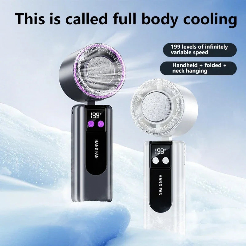 Climatiseur, mini ventilateurs a main, air frais. Lenovo veloriamarket