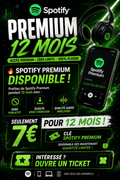 Spotify Pretium - 12 mois MainResell